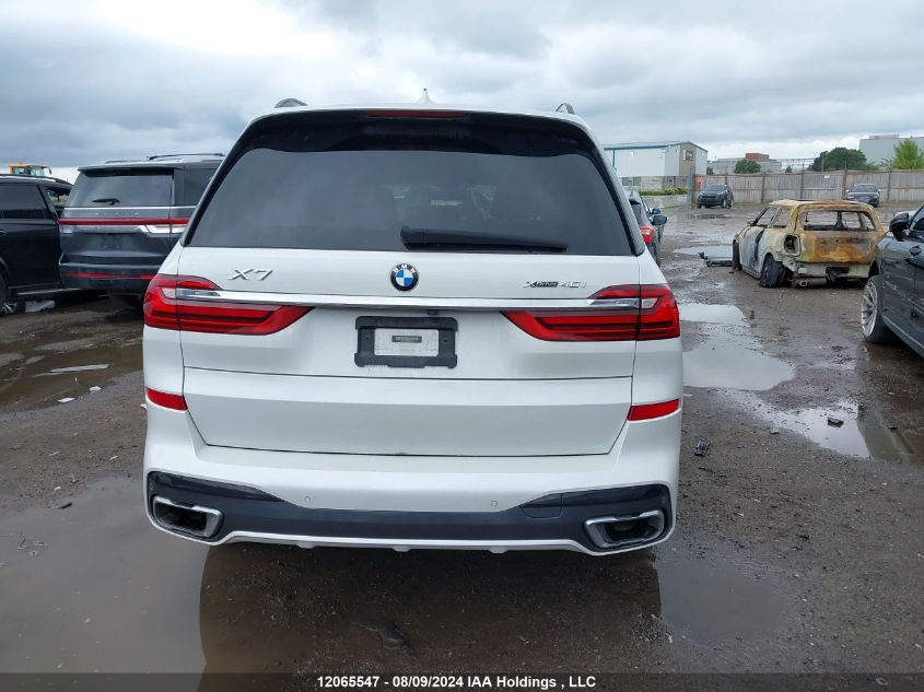 2020 BMW X7 xDrive40I VIN: 5UXCW2C06L9A01724 Lot: 12065547