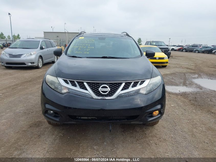 2011 Nissan Murano S/Sl/Le VIN: JN8AZ1MW3BW179699 Lot: 12065564