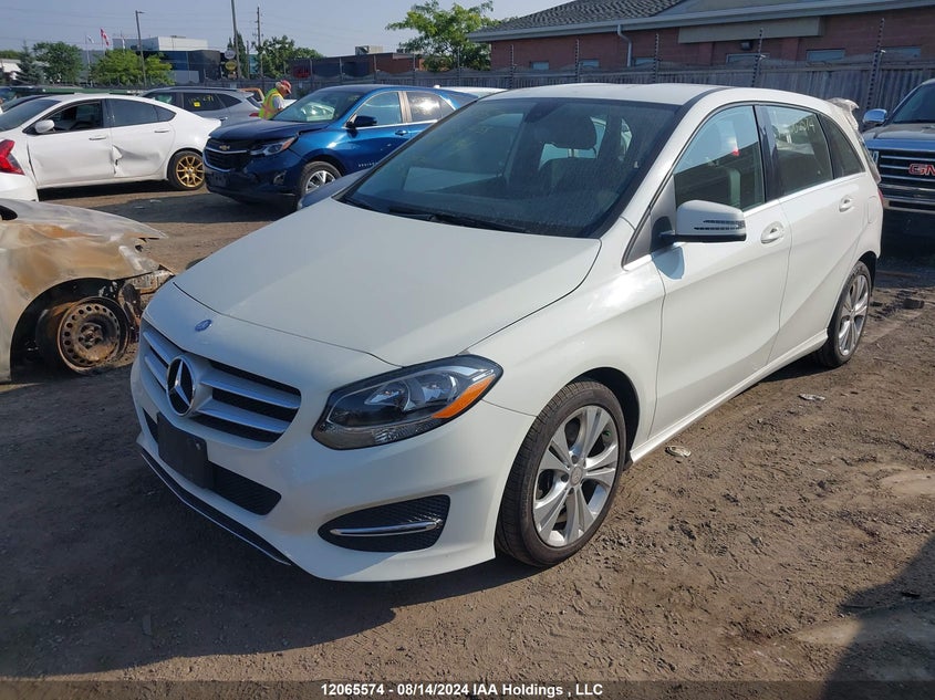 2016 Mercedes-Benz B-Class VIN: WDDMH4EB3GJ406294 Lot: 12065574