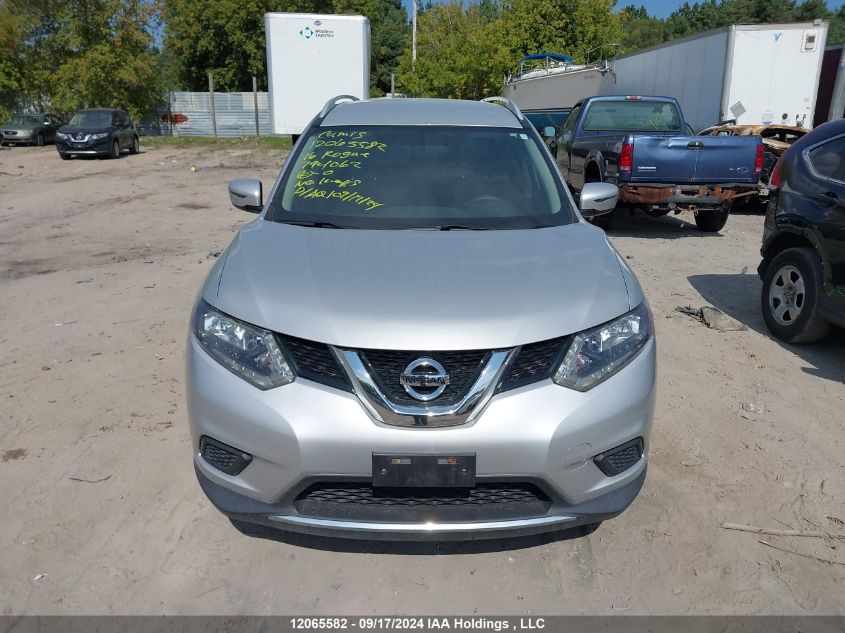 2016 Nissan Rogue S/Sl/Sv VIN: 5N1AT2MV9GC794062 Lot: 12065582