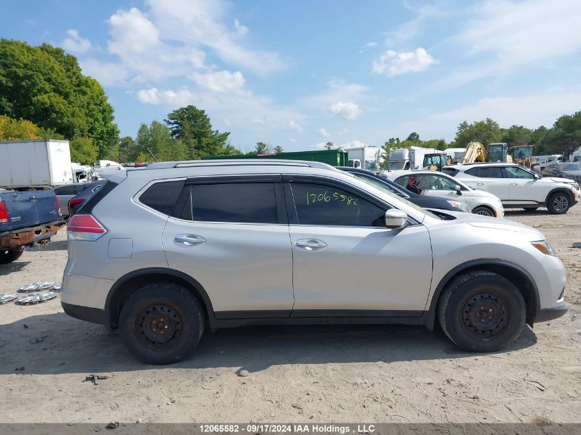 2016 Nissan Rogue S/Sl/Sv VIN: 5N1AT2MV9GC794062 Lot: 12065582