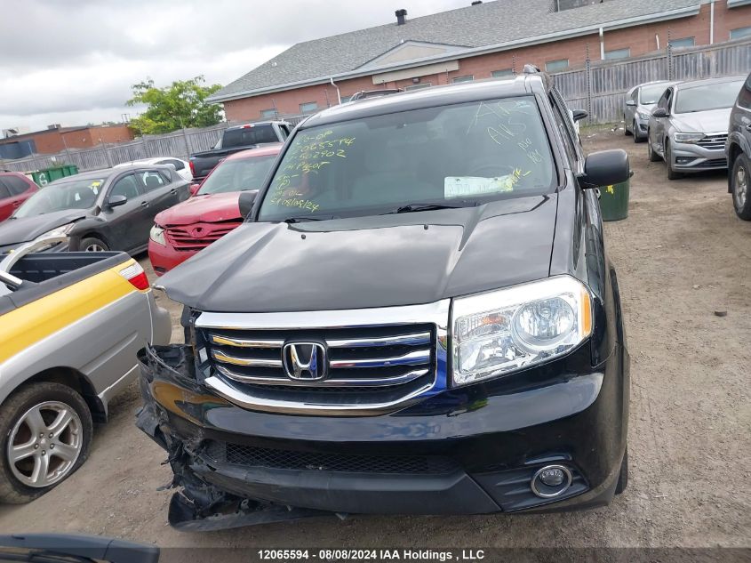 2014 Honda Pilot VIN: 5FNYF4H27EB502902 Lot: 12065594