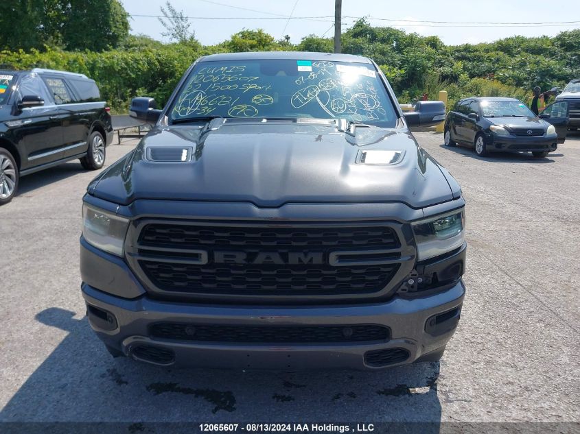 2022 Ram 1500 Sport VIN: 1C6SRFVT2NN146681 Lot: 12065607