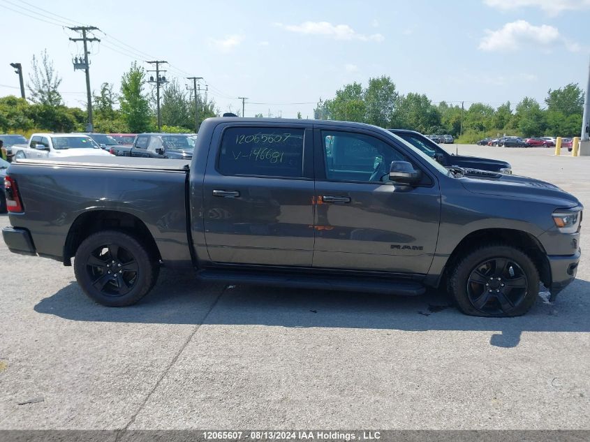2022 Ram 1500 Sport VIN: 1C6SRFVT2NN146681 Lot: 12065607