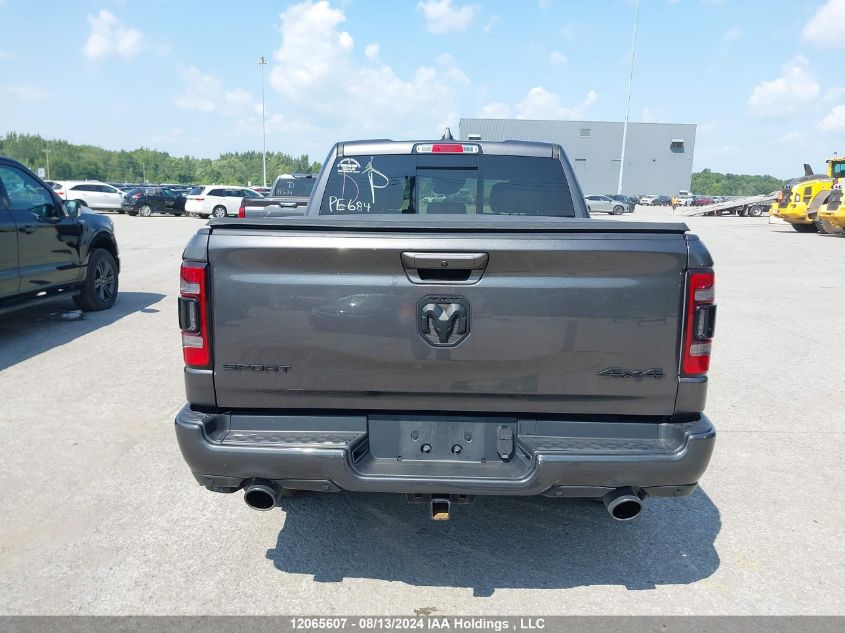 2022 Ram 1500 Sport VIN: 1C6SRFVT2NN146681 Lot: 12065607
