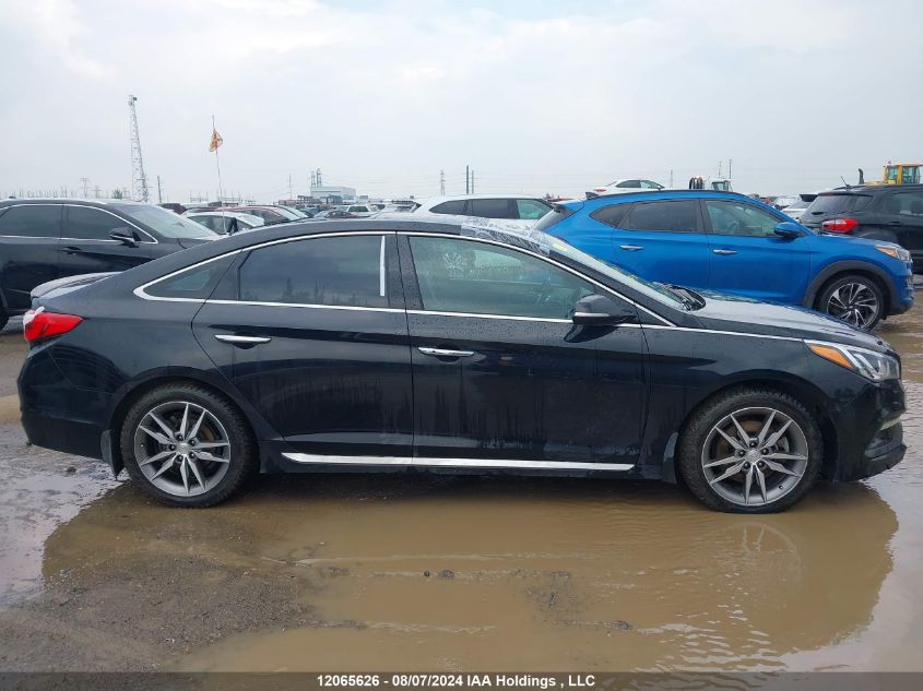 2015 Hyundai Sonata Sport/Limited VIN: 5NPE34AB4FH105334 Lot: 12065626