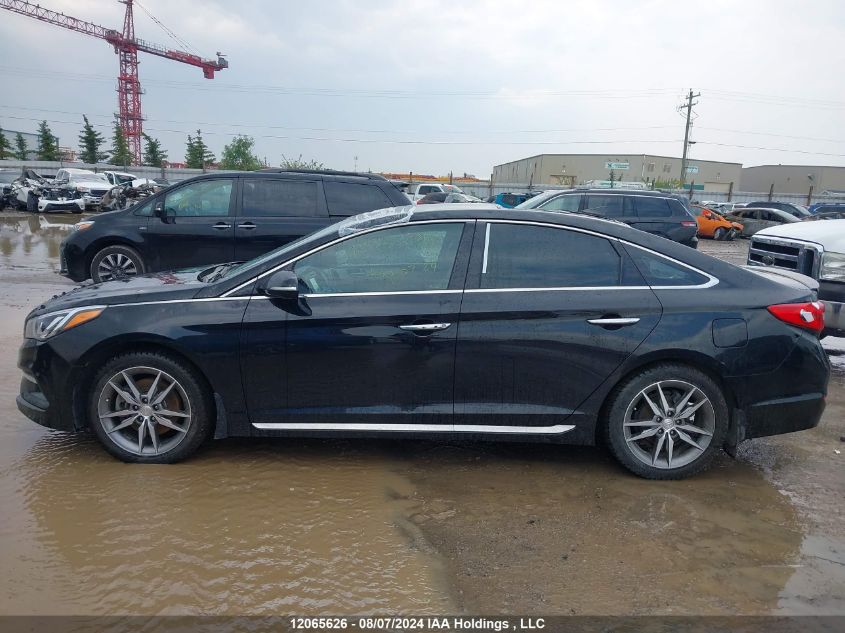 2015 Hyundai Sonata Sport/Limited VIN: 5NPE34AB4FH105334 Lot: 12065626