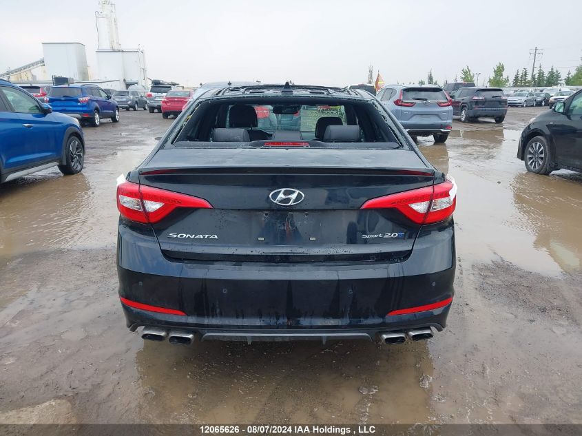 2015 Hyundai Sonata Sport/Limited VIN: 5NPE34AB4FH105334 Lot: 12065626