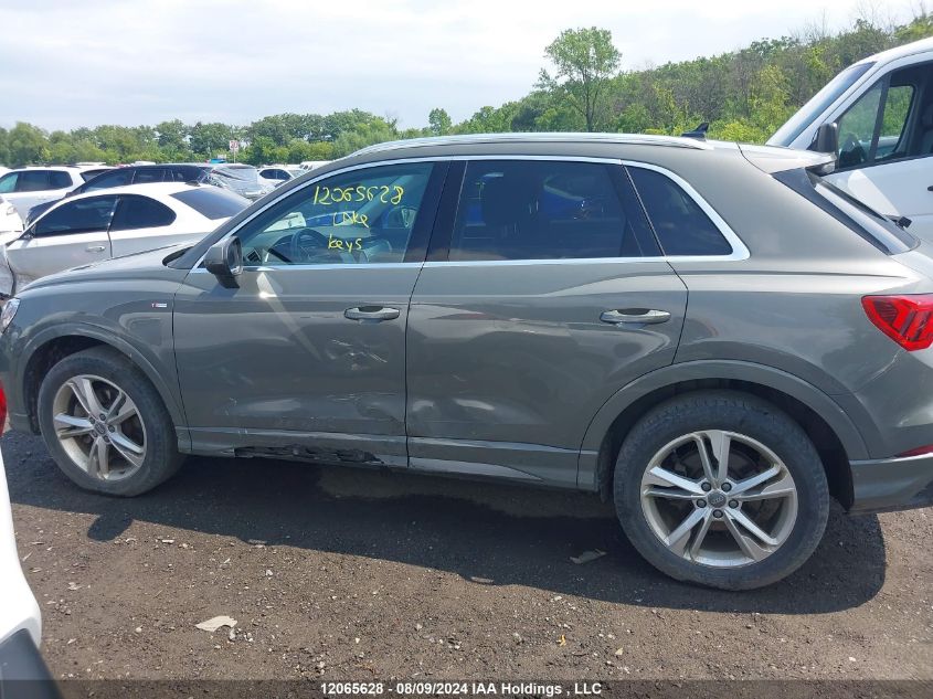 2020 Audi Q3 VIN: WA1EECF38L1084801 Lot: 12065628