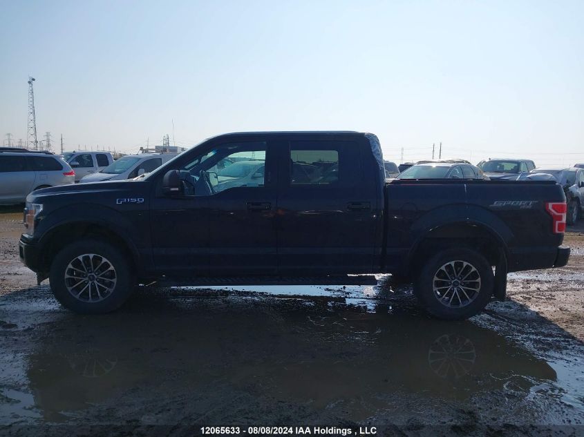 2018 Ford F150 Supercrew VIN: 1FTEW1EPXJFD35300 Lot: 12065633