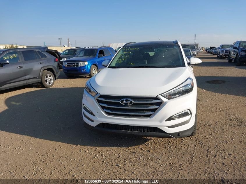 2017 Hyundai Tucson Limited/Sport And Eco/Se VIN: KM8J3CA41HU321589 Lot: 12065639