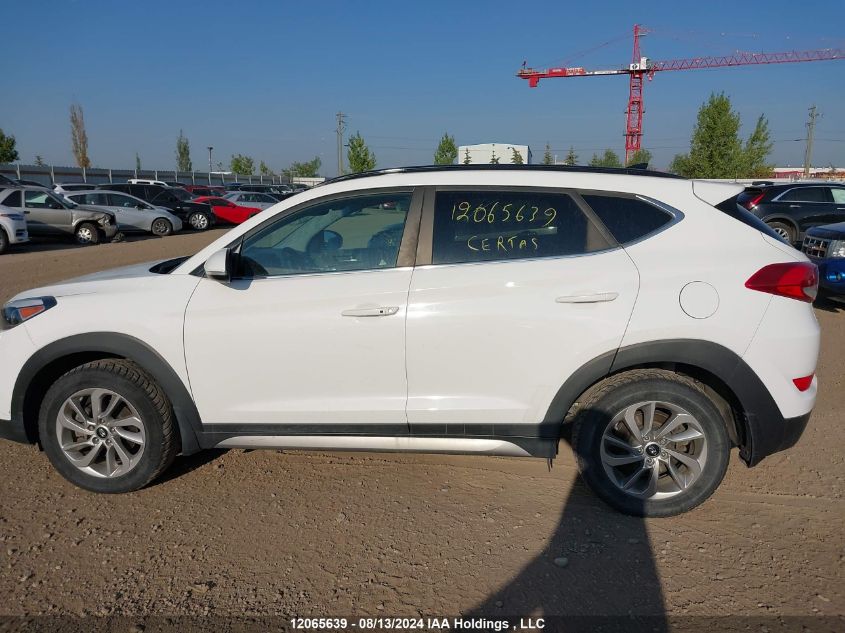 2017 Hyundai Tucson Limited/Sport And Eco/Se VIN: KM8J3CA41HU321589 Lot: 12065639