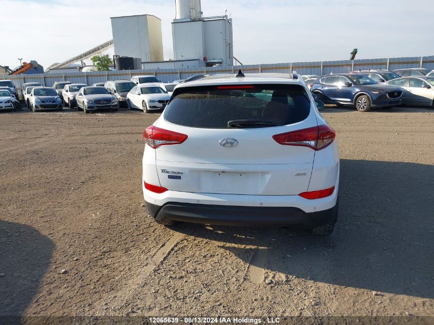 2017 Hyundai Tucson Limited/Sport And Eco/Se VIN: KM8J3CA41HU321589 Lot: 12065639