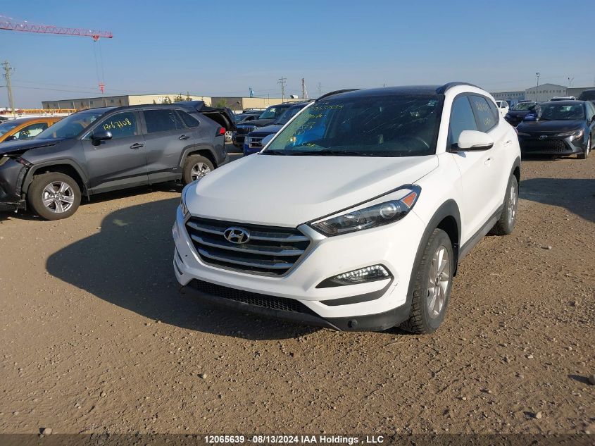 2017 Hyundai Tucson Limited/Sport And Eco/Se VIN: KM8J3CA41HU321589 Lot: 12065639