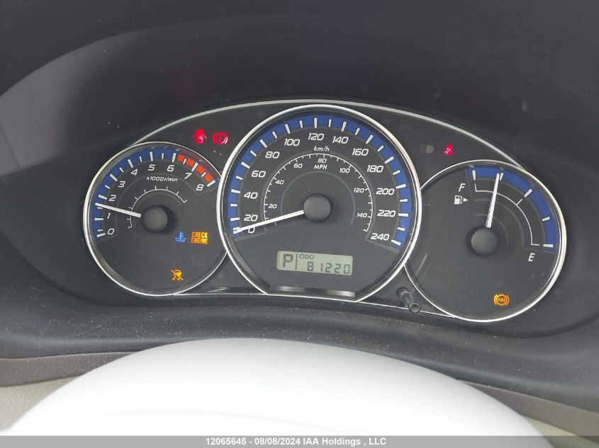 2010 Subaru Forester VIN: JF2SH6DC3AH738825 Lot: 12065645