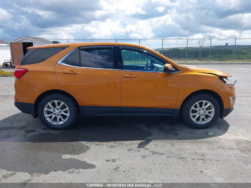 2018 Chevrolet Equinox Lt VIN: 2GNAXJEV7J6151444 Lot: 12065665