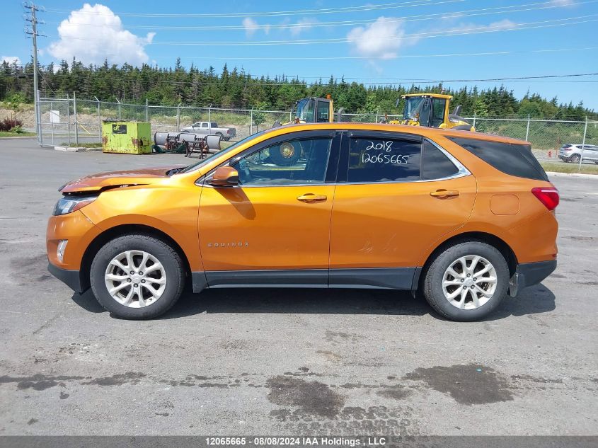 2018 Chevrolet Equinox Lt VIN: 2GNAXJEV7J6151444 Lot: 12065665