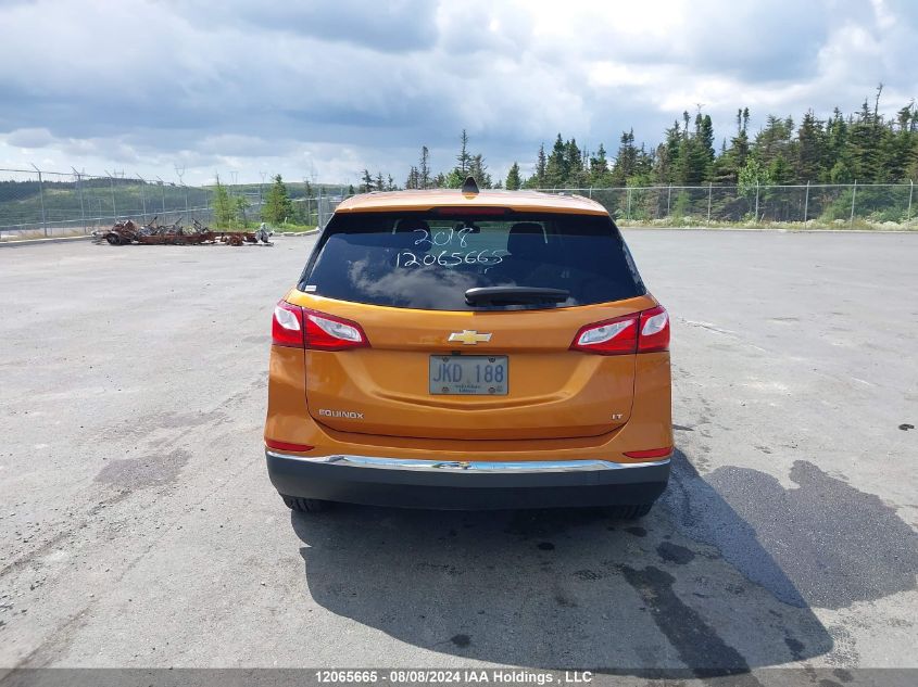 2018 Chevrolet Equinox Lt VIN: 2GNAXJEV7J6151444 Lot: 12065665