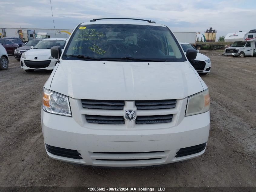 2008 Dodge Grand Caravan Se VIN: 2D8HN44H08R606221 Lot: 12065682