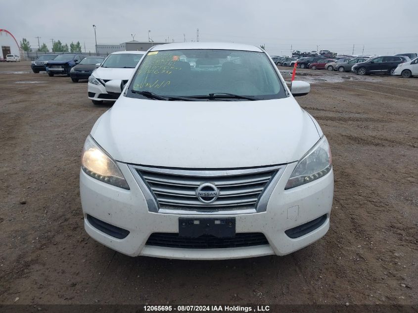 2014 Nissan Sentra S/Sv/Sr/Sl VIN: 3N1AB7AP4EL632712 Lot: 12065695