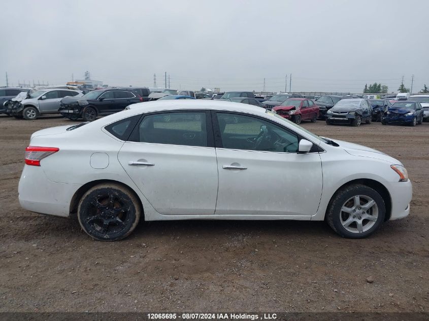 2014 Nissan Sentra S/Sv/Sr/Sl VIN: 3N1AB7AP4EL632712 Lot: 12065695