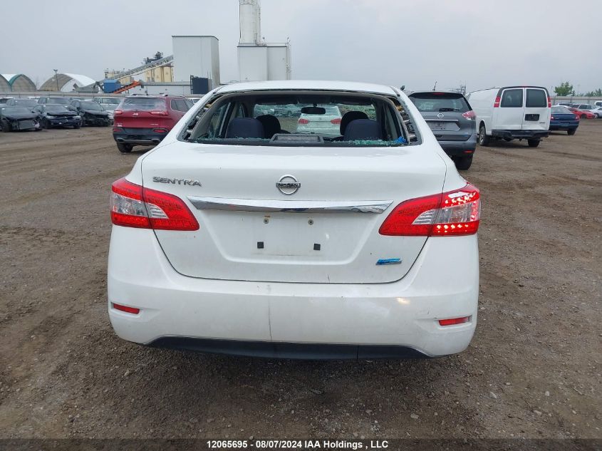 2014 Nissan Sentra S/Sv/Sr/Sl VIN: 3N1AB7AP4EL632712 Lot: 12065695