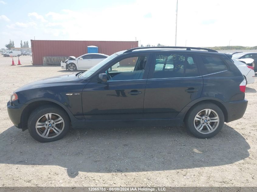 2006 BMW X3 VIN: WBXPA93476WG85298 Lot: 12065753