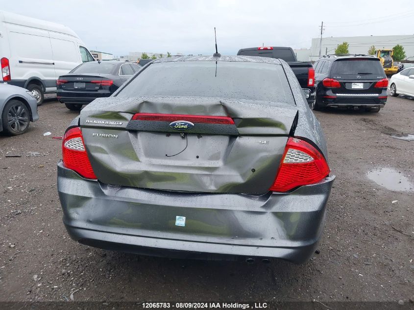 2011 Ford Fusion Se VIN: 3FAHP0HA5BR100390 Lot: 12065783