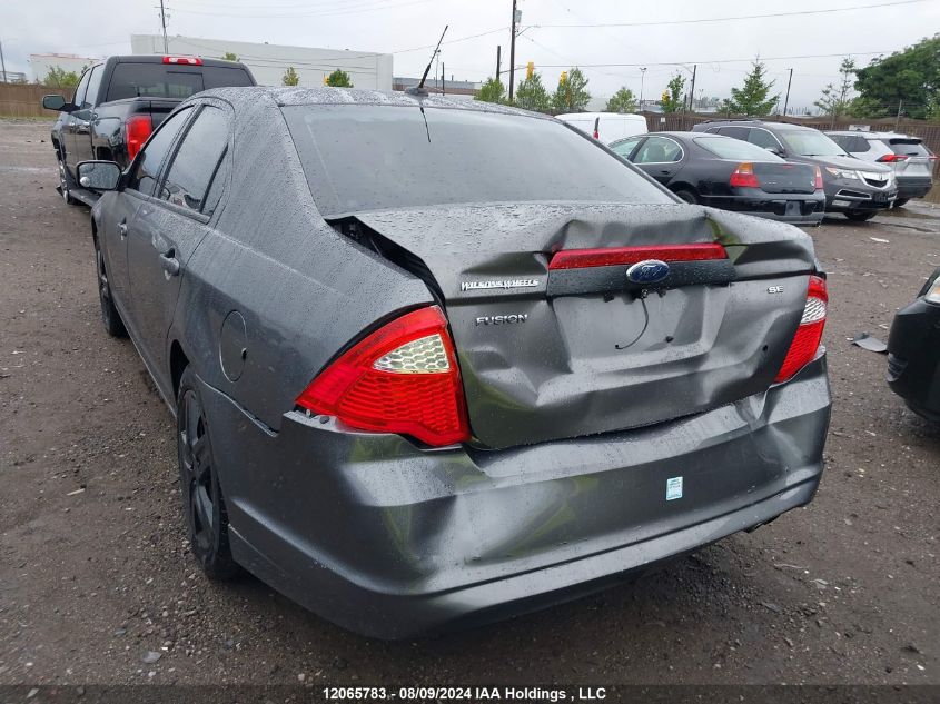 2011 Ford Fusion Se VIN: 3FAHP0HA5BR100390 Lot: 12065783