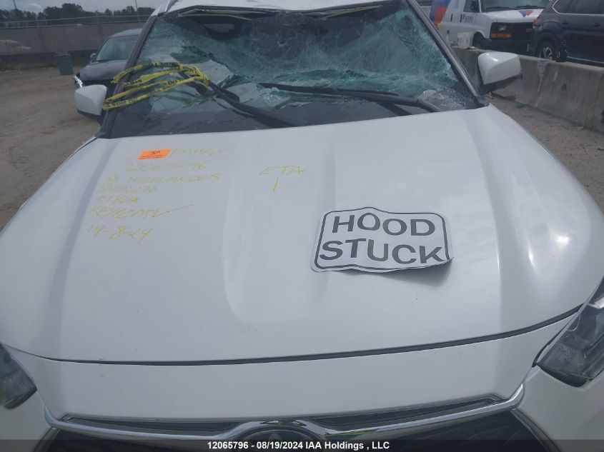 2021 Toyota Highlander Platinum VIN: 5TDFZRBH6MS082276 Lot: 12065796