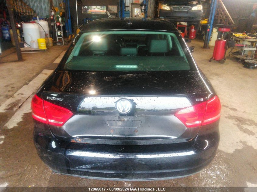 2014 Volkswagen Passat Se VIN: 1VWBS7A35EC119881 Lot: 12065817