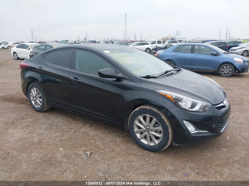 KMHDH4AE3FU306179 2015 HYUNDAI ELANTRA - Image 1