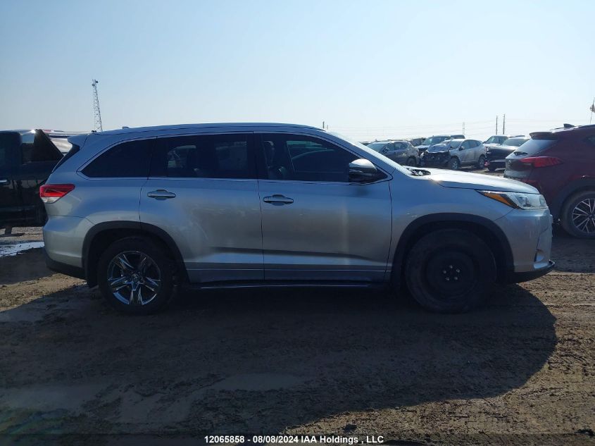 2018 Toyota Highlander Limited VIN: 5TDDZRFH0JS838584 Lot: 12065858