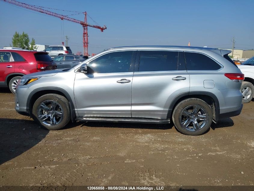 2018 Toyota Highlander Limited VIN: 5TDDZRFH0JS838584 Lot: 12065858