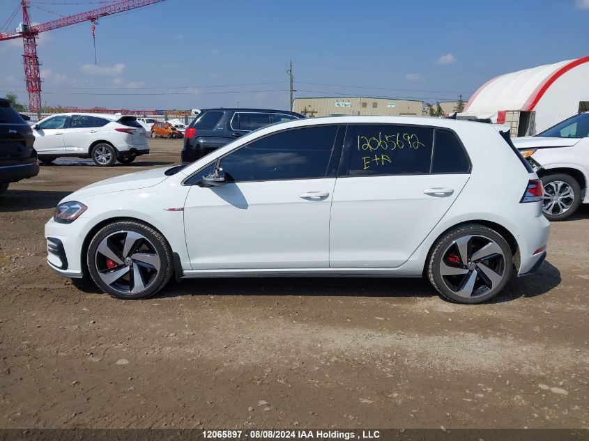 2018 Volkswagen Golf Gti VIN: 3VW447AU8JM292752 Lot: 12065897