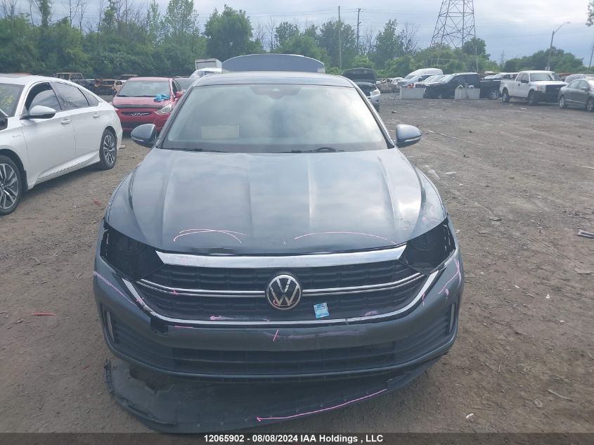 2022 Volkswagen Jetta VIN: 3VWGM7BU5NM003487 Lot: 12065902