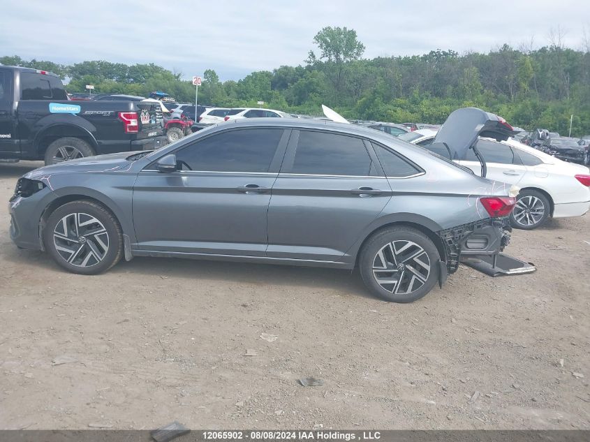 2022 Volkswagen Jetta VIN: 3VWGM7BU5NM003487 Lot: 12065902