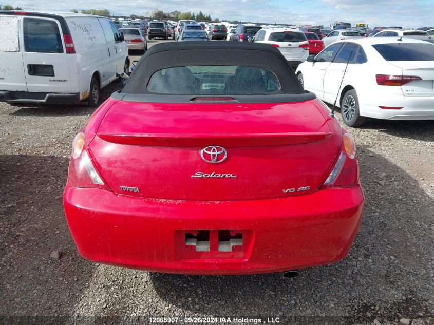 2006 Toyota Camry Solara Se/Sle VIN: 4T1FA38P86U067081 Lot: 12065907