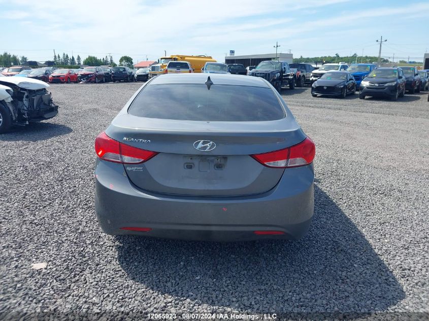 2013 Hyundai Elantra Gl VIN: 5NPDH4AE1DH245944 Lot: 12065923