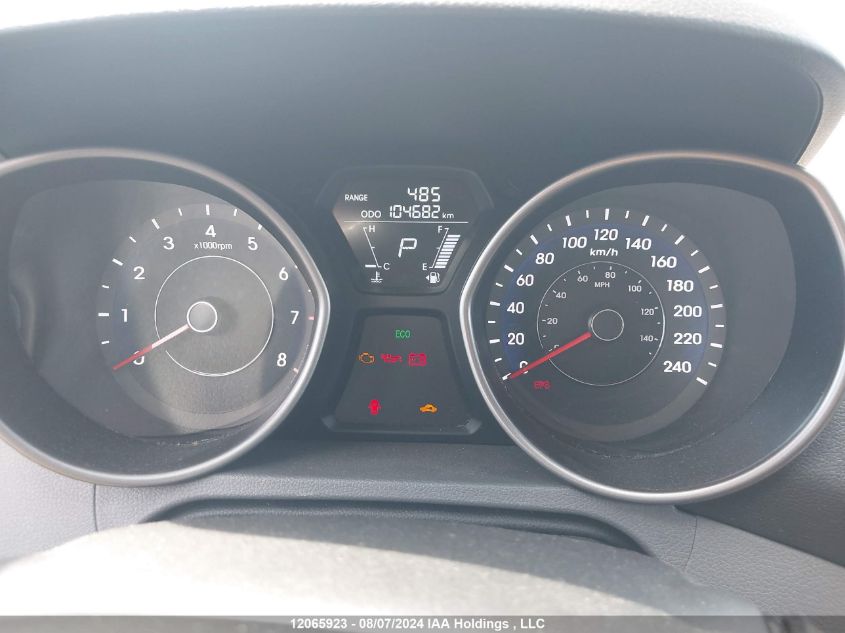 2013 Hyundai Elantra Gl VIN: 5NPDH4AE1DH245944 Lot: 12065923