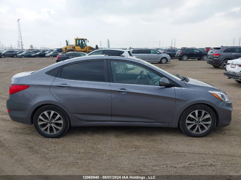 2017 Hyundai Accent Se VIN: KMHCT4AE3HU182993 Lot: 12065940