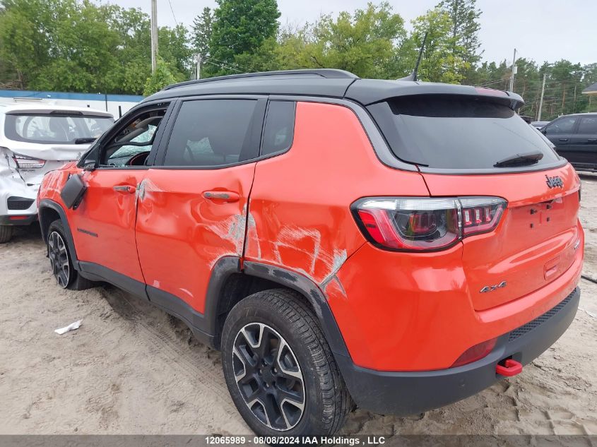 2021 Jeep Compass Trailhawk VIN: 3C4NJDDB9MT542857 Lot: 12065989