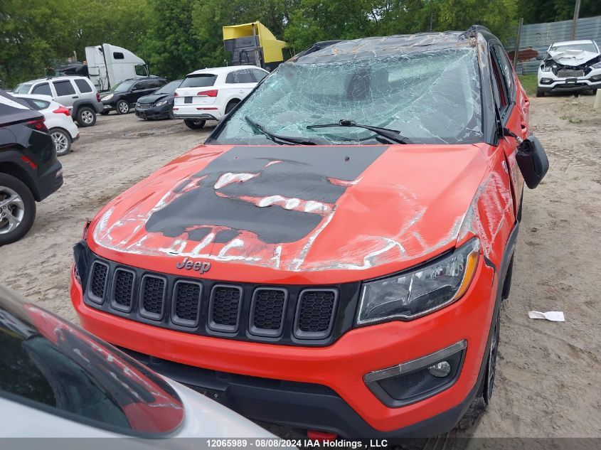 2021 Jeep Compass Trailhawk VIN: 3C4NJDDB9MT542857 Lot: 12065989