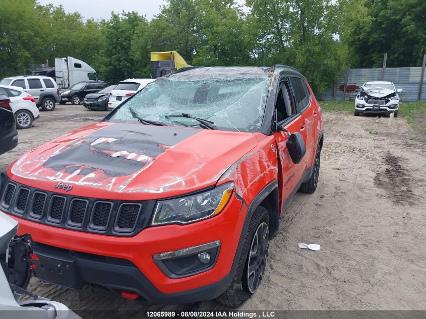 2021 Jeep Compass Trailhawk VIN: 3C4NJDDB9MT542857 Lot: 12065989