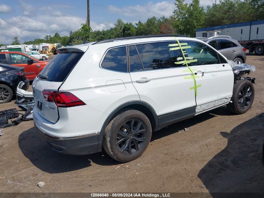 2024 Volkswagen Tiguan VIN: 3VVMB7AX5RM115575 Lot: 12066040