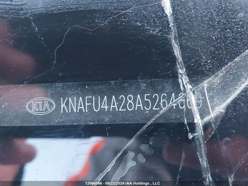 2010 Kia Forte VIN: KNAFU4A28A5264669 Lot: 12066066