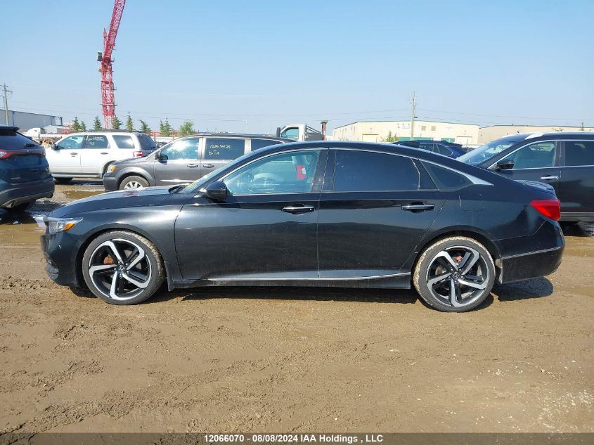 2018 Honda Accord Sedan VIN: 1HGCV1F52JA801579 Lot: 12066070