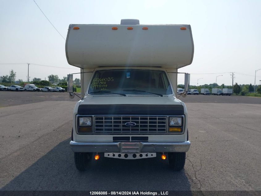 1988 Ford Econoline E350 Cutaway Van VIN: 1FDKE30G2JHA93398 Lot: 12066085