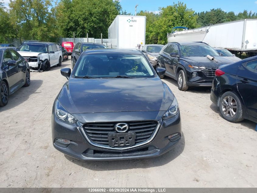 2018 Mazda Mazda3 Sport VIN: 3MZBN1L7XJM243691 Lot: 12066092