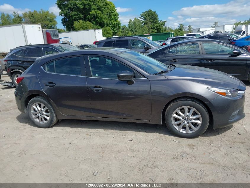 2018 Mazda Mazda3 Sport VIN: 3MZBN1L7XJM243691 Lot: 12066092